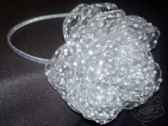 Srdíčko s bílou mašlí