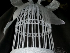 Srdíčko s bílou mašlí