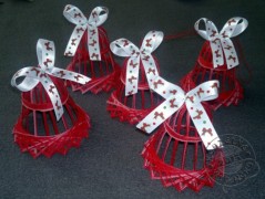 Srdíčko s bílou mašlí