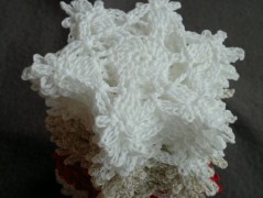 Srdíčko s bílou mašlí