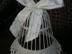 Srdíčko s bílou mašlí