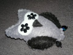 Srdíčko s bílou mašlí