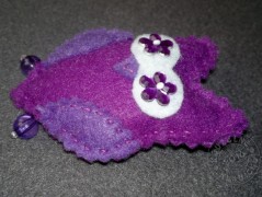 Srdíčko s bílou mašlí