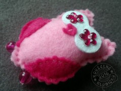 Srdíčko s bílou mašlí