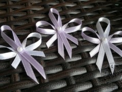 Srdíčko s bílou mašlí