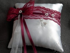 Srdíčko s bílou mašlí