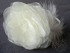 Srdíčko s bílou mašlí