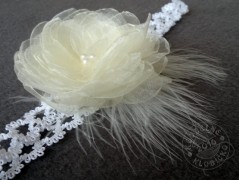 Srdíčko s bílou mašlí