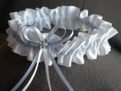 Srdíčko s bílou mašlí