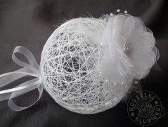 Srdíčko s bílou mašlí