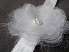 Srdíčko s bílou mašlí