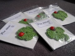 Srdíčko s bílou mašlí