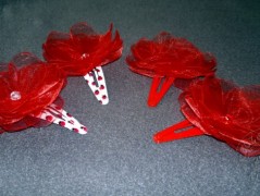 Srdíčko s bílou mašlí