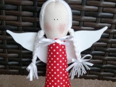 Srdíčko s bílou mašlí