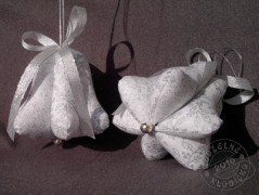 Srdíčko s bílou mašlí