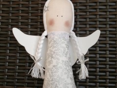 Srdíčko s bílou mašlí