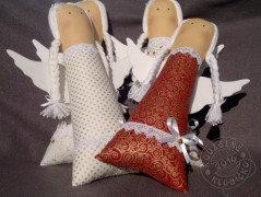 Srdíčko s bílou mašlí