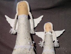 Srdíčko s bílou mašlí