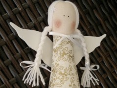 Srdíčko s bílou mašlí