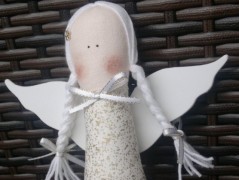 Srdíčko s bílou mašlí