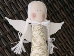 Srdíčko s bílou mašlí