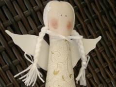 Srdíčko s bílou mašlí