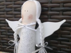 Srdíčko s bílou mašlí