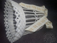 Srdíčko s bílou mašlí