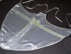 Srdíčko s bílou mašlí