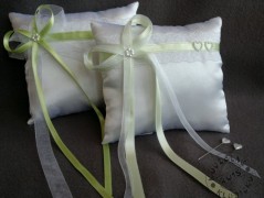 Srdíčko s bílou mašlí