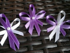 Srdíčko s bílou mašlí