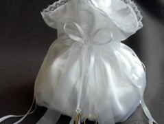 Srdíčko s bílou mašlí