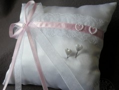 Srdíčko s bílou mašlí