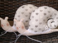 Srdíčko s bílou mašlí