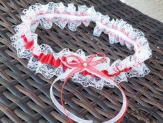 Srdíčko s bílou mašlí