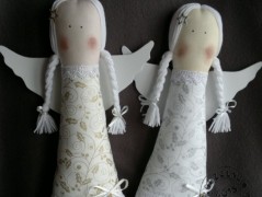 Srdíčko s bílou mašlí