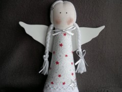 Srdíčko s bílou mašlí