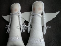 Srdíčko s bílou mašlí