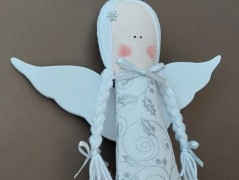 Srdíčko s bílou mašlí