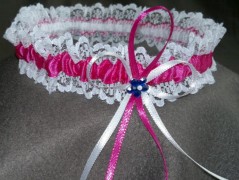 Srdíčko s bílou mašlí