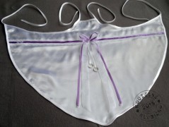 Srdíčko s bílou mašlí