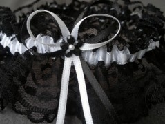 Srdíčko s bílou mašlí