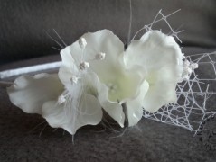 Srdíčko s bílou mašlí