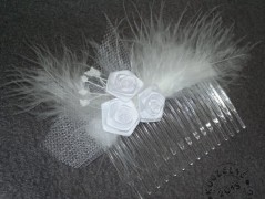 Srdíčko s bílou mašlí