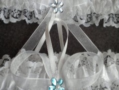 Srdíčko s bílou mašlí