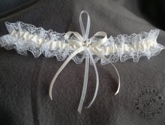 Srdíčko s bílou mašlí