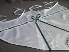 Srdíčko s bílou mašlí