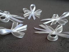 Srdíčko s bílou mašlí