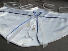 Srdíčko s bílou mašlí