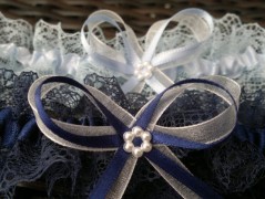 Srdíčko s bílou mašlí